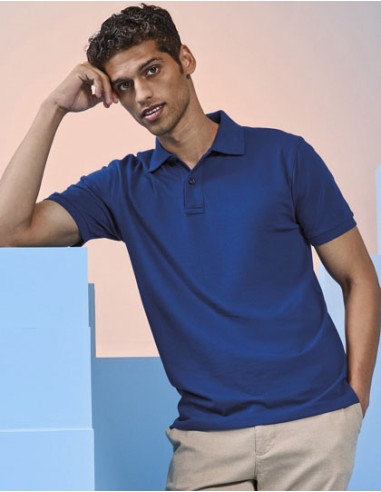 ASQ-AQ015-Mens Polycotton Blend Polo